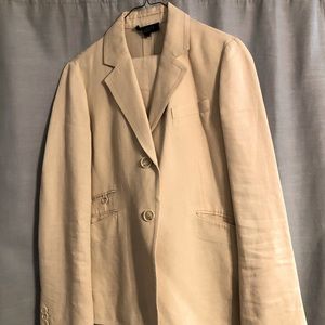 Linen pants suit